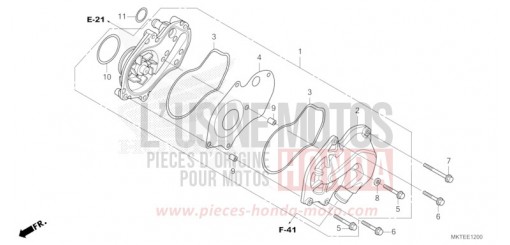 WATER PUMP ADV750S de 2025